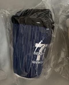 セブンイレブンくじ HAPPYくじ セブンカフェ 青 B賞 ぬいぐるみチャーム