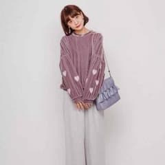 merry jenny ハートベロアトップスのサムネイル