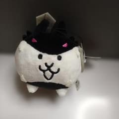 냥코 대전쟁 암흑 고양이 봉제인형 마스코트 10cm