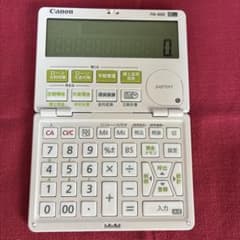 Canon FN-600 金融電卓 ホワイトのサムネイル
