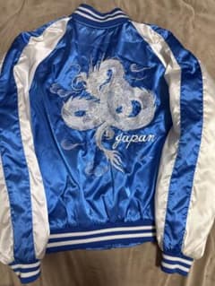 未使用近 日本製 Hoshihime 龍限定 スカジャン サテン vintage 日本製 HOSHIHIME 龍 日本限定 スカジャン vintage サテン - メルカリ