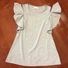 デザイン グレーTシャツ レディースのサムネイル