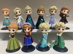 q posket アナと雪の女王 10体セット まとめ売り エルサ アナ雪のサムネイル