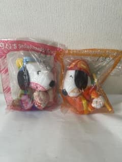 スヌーピー ぬいぐるみ 2個セットのサムネイル