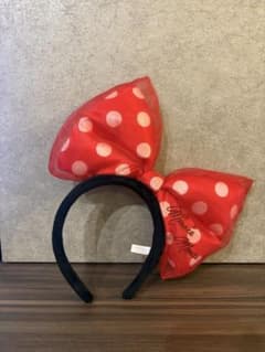 東京ディズニーリゾート ミニー リボン　赤　カチューシャのサムネイル