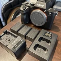 a7ii ジャンク【通電あり/カメラエラー】のサムネイル