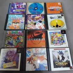 ♦帯付ありPS1 ソフト 12本セット まとめ売り 名作 レトロゲームのサムネイル