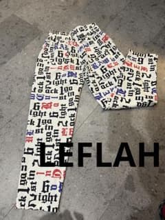 レフラー leflah イージーパンツ　WANIMA ワニマのサムネイル