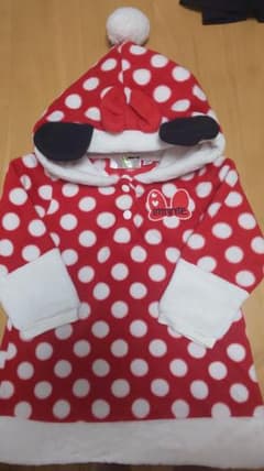 C♡専用 ミニーちゃん ワンピース 90センチのサムネイル