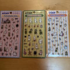 MOOMIN PUKUPUKU SEAL 3枚セットのサムネイル