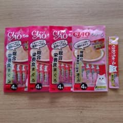 【 いなばチャオちゅ〜る 】 総合栄養食 ＆腎臓の健康維持に配慮　合計17本のサムネイル