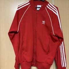 adidas レッド ジャージ Lサイズのサムネイル