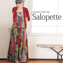 かんにゃみん様専用 ...オシャレウォーカー ☆ ニュアンス柄サロペットのサムネイル
