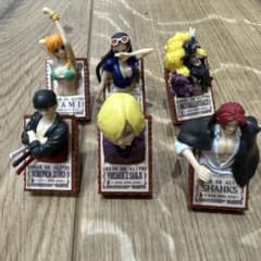 ワンピース 手配書 フィギュア 6種セットのサムネイル