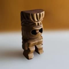 ハワイ 魔除け 木彫り ハワイ オブジェ Tiki の人気商品一覧 安い商品