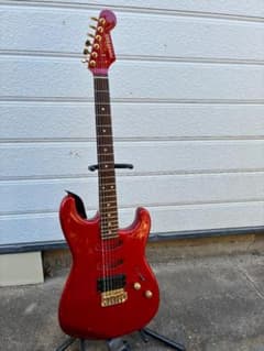 美品 Burny レスポール チェリーサンバースト バーニー LesPaul 赤