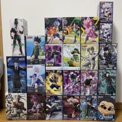 HUNTER×HUNTER 프라이즈 피규어 정리 판매 23점 세트