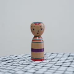 野矢里志工人②】伝統こけし 中ノ沢 たこ坊主 - メルカリ