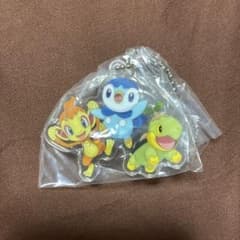 ポケモン　キーホルダー　旅立ちの3匹アクリルスイングのサムネイル