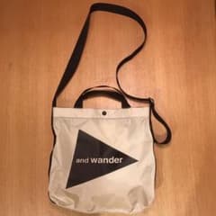 ume様専用●and wander 2 WAY ショルダー / トートバッグのサムネイル