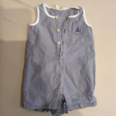 baby GAP ストライプロンパース 0-3ヶ月のサムネイル