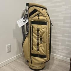 BRIDGESTONE GOLF キャディバッグ ベージュ - メルカリ