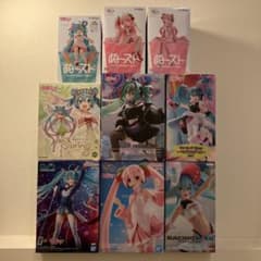 初音ミク　最新プライズフィギュア　まとめ売り　12種　詰め合わせセット 初音ミク フィギュア 9種セット まとめ売り - メルカリ