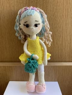あみぐるみ　ツインテールの女の子のサムネイル