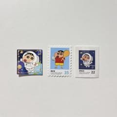 クレヨンしんちゃん シール 3枚セット チョコビ 韓国限定のサムネイル
