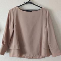 FONCE ベージュ 七分袖 ブラウス