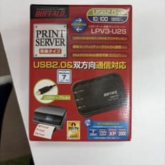 BUFFALO 有線プリントサーバー LPV3-U2S - メルカリ
