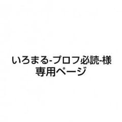 いろまる-プロフ必読-様 専用ページのサムネイル