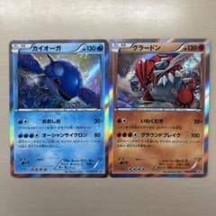 グラードン カイオーガ ダブルメガBREAKセット XYシリーズプロモ