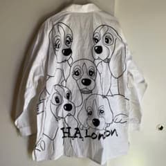 HARDY AMIES SPORT シャツ 刺繍 4 ハーディエイミス 犬 - メルカリ