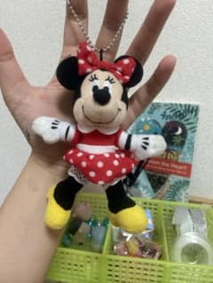 Disney Minnie Mouse ミニーマウス ぬいぐるみストラップのサムネイル