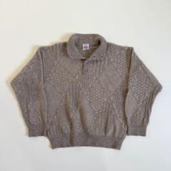 GIANFRANCO FERRE】1990s Half Button Knit - メルカリ
