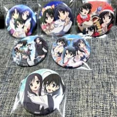SchoolDays ブラインド ランダム 缶バッジ 6種 セット - メルカリ