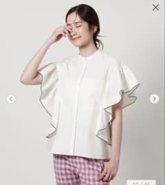 25SS 新品 UNITED ARROWS イージー フレアスリーブ ブラウス - メルカリ
