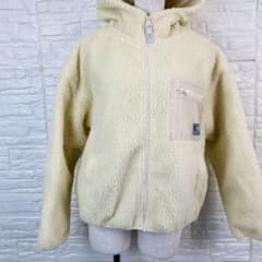 MEI メイ ボアジャケット フード付 フリーサイズ　もこもこのサムネイル