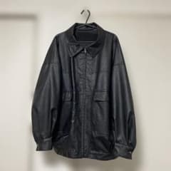 Heather レザー　ブルゾンのサムネイル