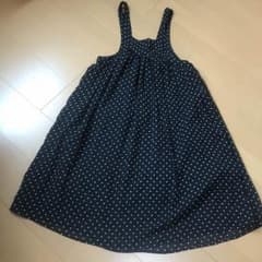 黒ドットワンピのサムネイル