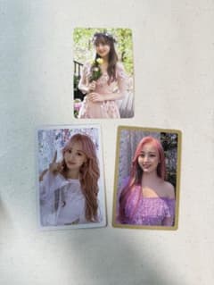 TWICE ジヒョ トレカ3枚セットのサムネイル