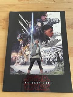 STAR WARS THE LAST JEDI 브로셔 미품
