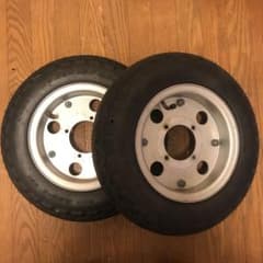 モンキー純正ホイール　ダンロップTT100セットのサムネイル