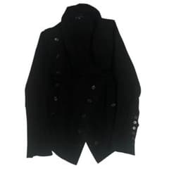 09AW ANN DEMEULEMEESTER ドレープダブルボタンジャケット - メルカリ