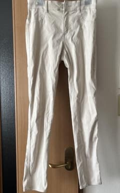 chocol raffine robe スキニーパンツ アイボリー S