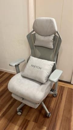 PAXTON Paris Pearl Gray 仕事用ゲーミングチェア - メルカリ