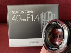 VOIGTLAENDER NOKTON CLASSIC40F1.4 S.Cのサムネイル