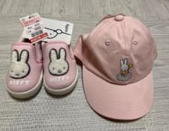 【そー様限定】ミッフィ　幼児靴　幼児帽子のサムネイル