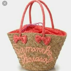 サマンサタバサ❤値下げ‼軽かごバック❤のサムネイル